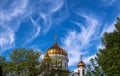 Christ-the-Savor orthodox church in Moscow under blue sky