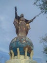 Christ statue at Cristo Rei-Dili, Timor-Leste.