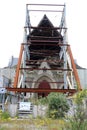 Christchurch Cathedral, earthquake damage, Royalty Free Stock Photo