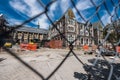 Christchurch city center after earthquake