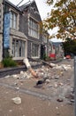 Christchurch Earthquake - Arts Centre Damage Royalty Free Stock Photo