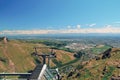 Christchurch Gondola The Summit Station where the base is located in Heathcote Valley, and it traverses the slopes of Mount