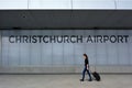 Christchurch International Airport - New Zealand Royalty Free Stock Photo