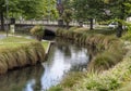 CHRISTCHURCH, NEW ZEALAND - Dec 27, 2020: christchurch and the avon river Royalty Free Stock Photo