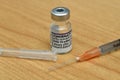 Covid-19 vaccine ready to use Royalty Free Stock Photo