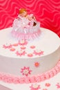 Christening cake for girl