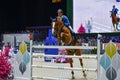 Geneva, Switzerland, December 10, 2022 : The 61st edition of the Geneva International Horse Show (CHI) at Palexpo