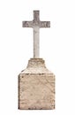 Christian blank gravestone