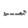 Christian Calligraphy - Love one another