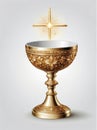 Christian Catholic Holy Communion Grail