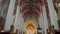 St. Thomas Church Thomaskirche interior in Leipzig, Germany, Europe