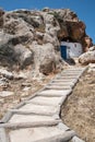 Christian Cave church of Agioi Saranta in Cyprus