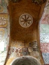 The Christian ceiling of St. Nicholas Church in Myra Demre/Kale