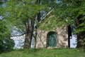 Christian chapel in the nature