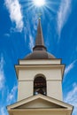 Christian church bell tower Royalty Free Stock Photo