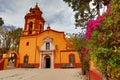 Christian church in Bernal, Mexico