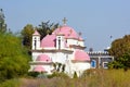 Christian Church In Capernaum Or Kfar Nahum Orthodox church Royalty Free Stock Photo