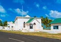 Christian Church of the Cook Islands in Avarua, Rarotonga. Copy space for text