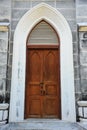 Christian Church Door Royalty Free Stock Photo