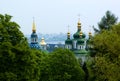 Christian church in Kiev summer Royalty Free Stock Photo