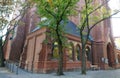 Christian church in sunny day in Berlin city