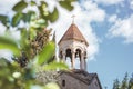 Christian church on a sunny summer day