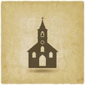 Christian Church vintage background