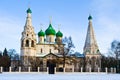 Christian church in Yaroslavl Royalty Free Stock Photo