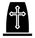Christian cross, christianity Isolated Vector icon which can easily modify or edit Christian cross, christianity Isolated Vector Royalty Free Stock Photo