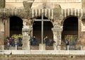 Christian Cross inside Coliseum of Rome