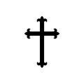 Christian cross isolated - PNG