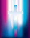 Christian cross light