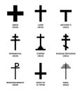 Christian cross variants