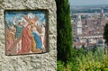 Christian fresco above Verona