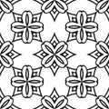 Christian geometric pattern seamless