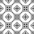 Christian geometric pattern seamless