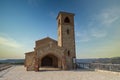 A Christian hermitage next to the Ebro river, Spain Royalty Free Stock Photo
