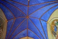Christian IV`s chapel ceiling Roskilde Cathedral Denmark