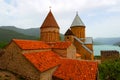 Christian monastery of Ananuri. Georgia.