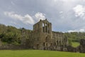 Rievaulx Abbey, North Yorkshire moors, North Yorkshire, England Royalty Free Stock Photo