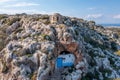 Christian orthodox cave church. Agioi Saranta holy chapel Protaras Cyprus