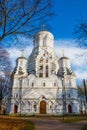 Christian Orthodox Church of Beheading of St. John the Forerunner in Kolomenskoye, Russia, Moscow Royalty Free Stock Photo