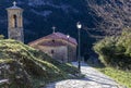 Christian, Orthodox church close-up Greece, Peloponnesus Royalty Free Stock Photo