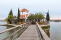 Church, Porto Lagos, Vistonida lake, Xanthi Prefecture, Thrace, Greece