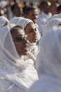 Christian Orthodox devotees singing