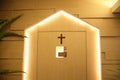 A christian prayer room Royalty Free Stock Photo