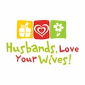 Christian print. Husbands, love your wives