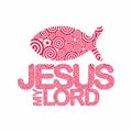 Christian print. Jesus - my Lord.