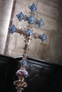 Christian processional cross Royalty Free Stock Photo