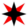 Christian Quaker Star Symbol